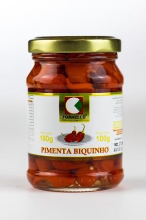 Pimenta biquinho vidro 100 g