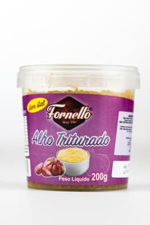 Alho triturado balde 200 g