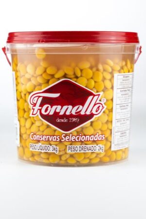 Tremoço balde 2 kg - caixa com 4 unidades. Preço unitário R$ 31,35