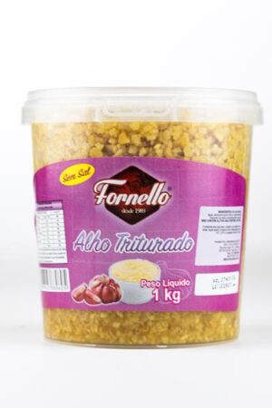 Alho triturado balde 1 kg
