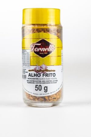 Alho frito vidro 50 g